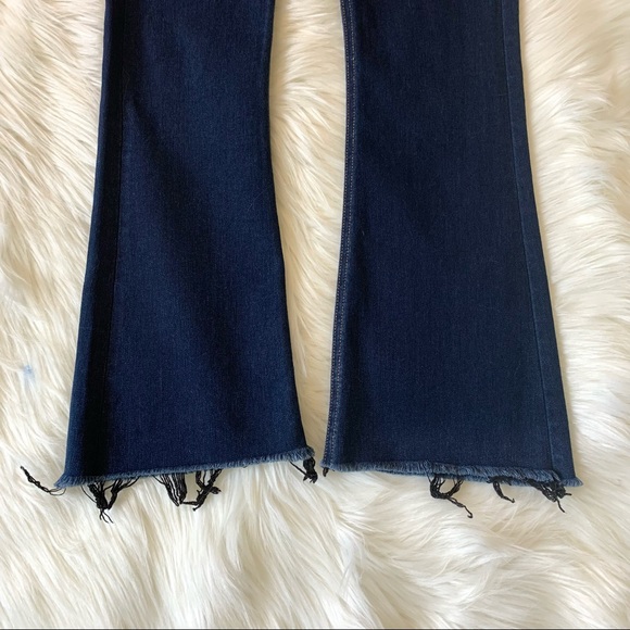 RAG & BONE Mid Rise Crop Flare Jeans in RIVINGTON WASH SIZE 24 - Picture 12 of 14